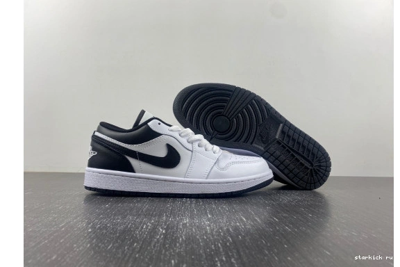 553558-132 white Jordan 553558-132 black Air 1 and  Low 0412